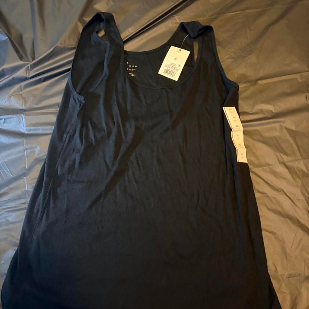 Women's Slim Fit Layered Ribbed Tank Top,